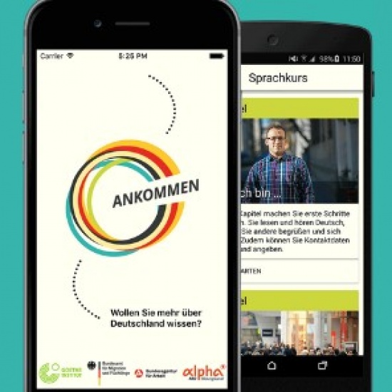 App »Ankommen« kommt an App »Ankommen« kommt an
