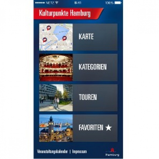 Kulturbehörde veröffentlicht App »Kulturpunkte 2.0« Kulturbehörde veröffentlicht App »Kulturpunkte 2.0«