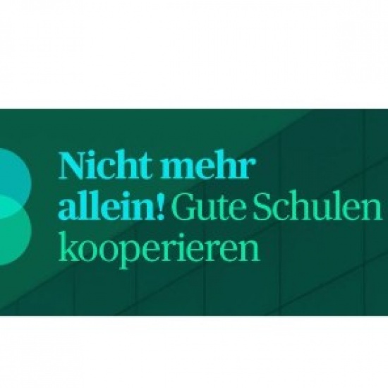 13. – 14.09.2018 | Kongress »Nicht mehr allein! Gute Schulen kooperieren!« | Berlin Anmeldung bis 18.06.2018 13. – 14.09.2018 | Kongress »Nicht mehr allein! Gute Schulen kooperieren!« | Berlin Anmeldung bis 18.06.2018