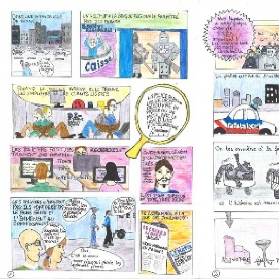 Bis 25.03.2019: Comic-Wettbewerb »La vie en BD 2018/19« Bis 25.03.2019: Comic-Wettbewerb »La vie en BD 2018/19«